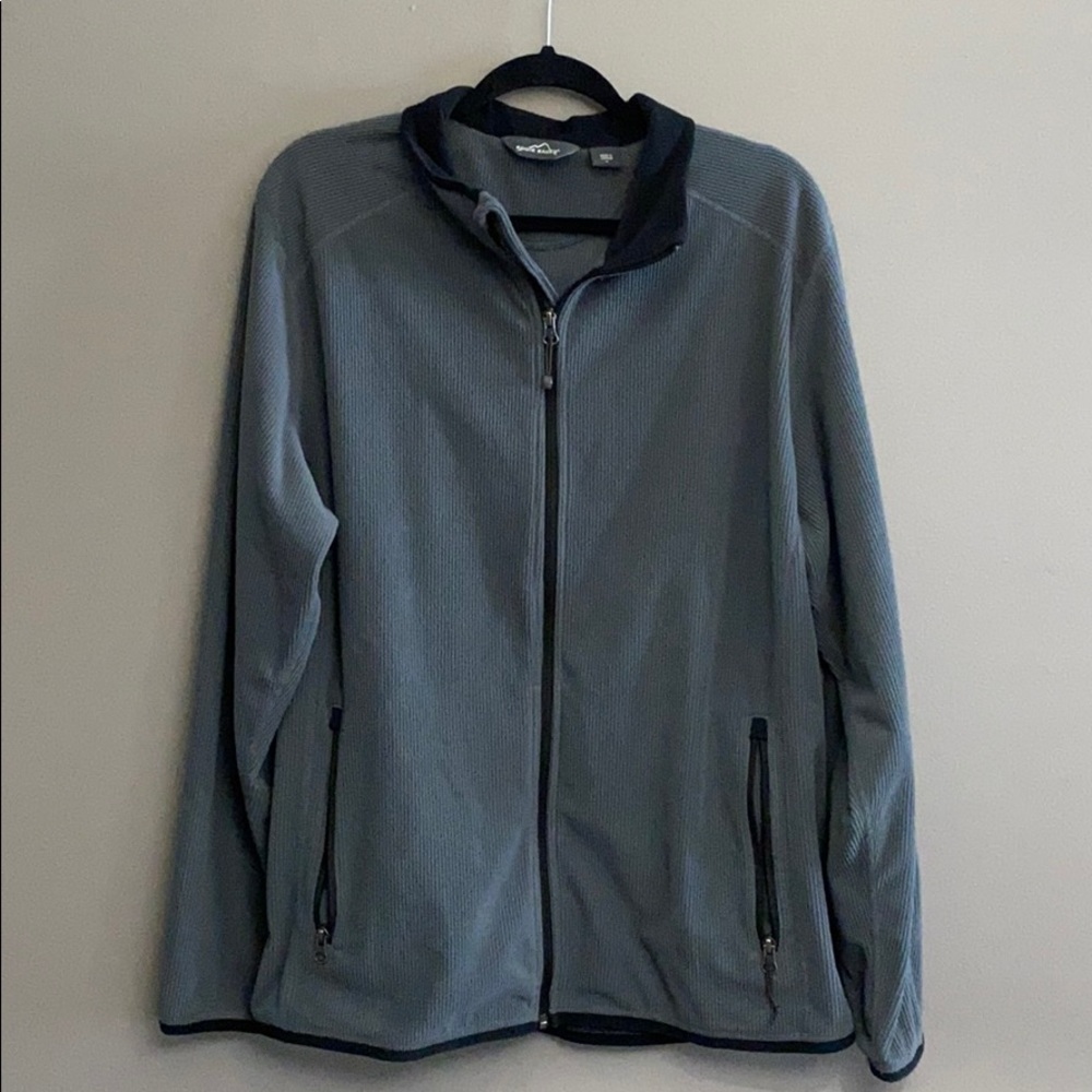 Women’s Eddie Bauer Soft Grey Zip-Up Jacket